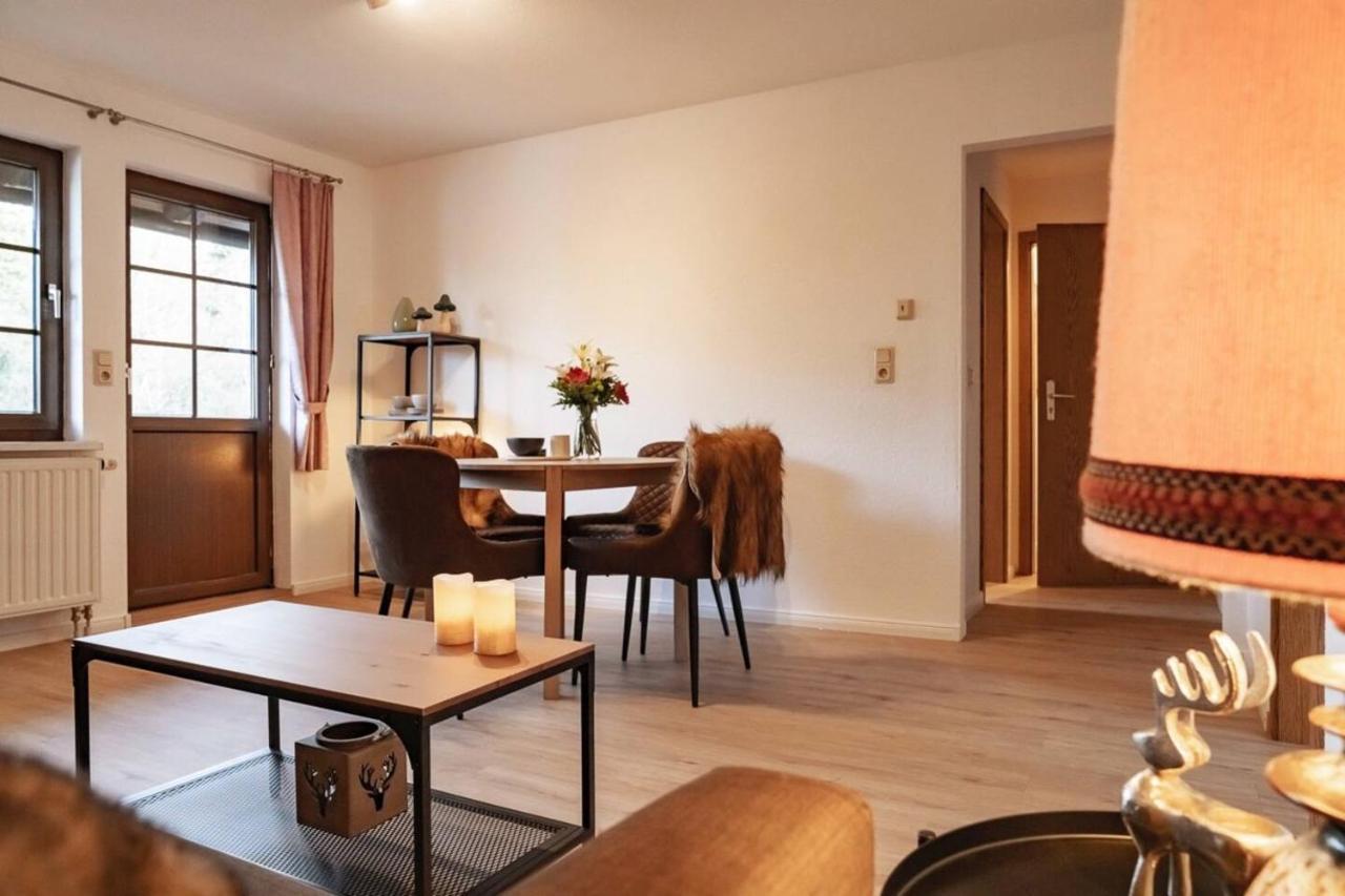 Das Waldseechalet Maerchenhafter Waldseeblick - Moderne Wohnung Mit Infrarotsauna Hasselfelde Eksteriør billede