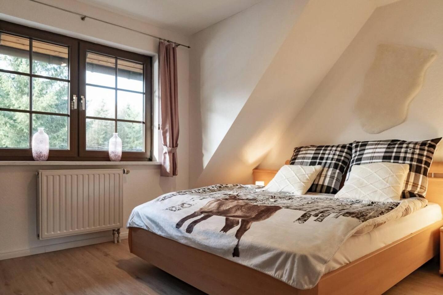Das Waldseechalet Maerchenhafter Waldseeblick - Moderne Wohnung Mit Infrarotsauna Hasselfelde Eksteriør billede